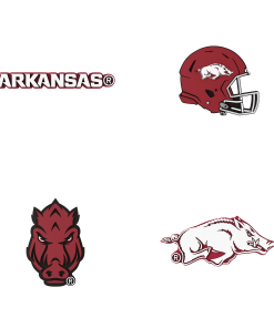 Budz | Arkansas Razorbacks | 4-Pack Bundle