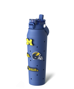 Bottle Buddy 32oz | Michigan Wolverines | Skin + Budz Bundle