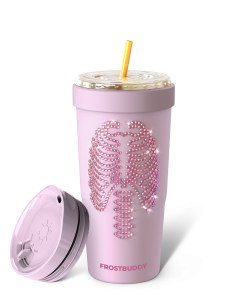 To-Go Buddy | Pink Skeleton