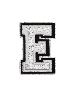 Budz | Silver Letter E