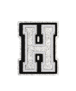 Budz | Silver Letter H