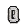 Budz | Silver Letter Q